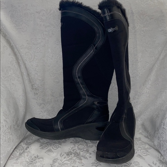 Bzees Black Winter & Rain Boots - Picture 2 of 8